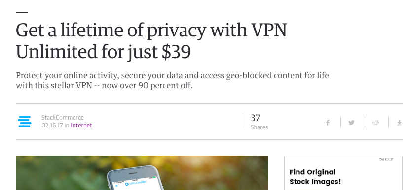VPN Unlimited on Engadget
